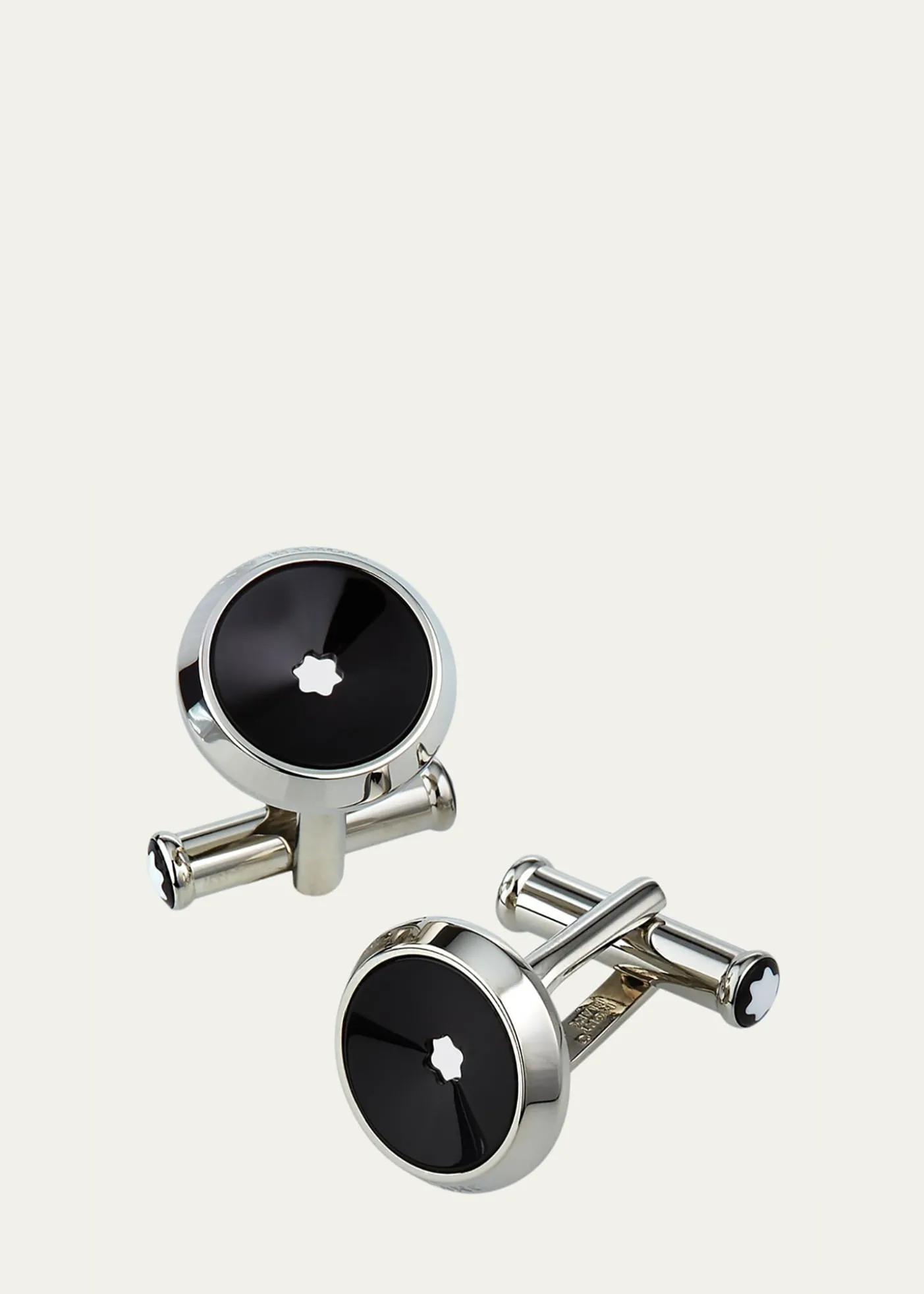 MontblancMen's Steel Precious Resin Star Cufflinks