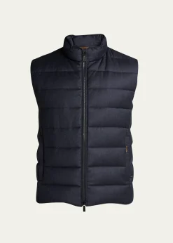 MooRERMen's Flannel Down Vest