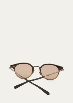Mr. LeightMen's Marmont Combo Round Sunglasses