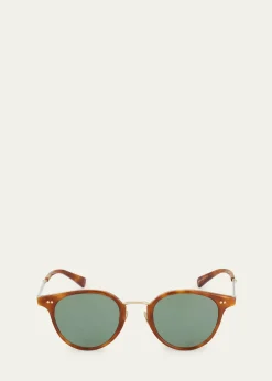 Mr. LeightMen's Marmont Combo S Round Sunglasses