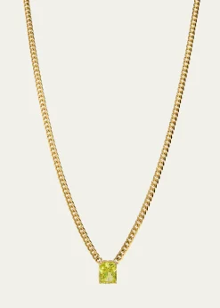 Nickho ReyJacques 14K Gold Vermeil Cubic Zirconia Necklace