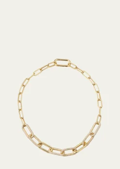 Nickho ReyLink Collar Necklace with Crystals