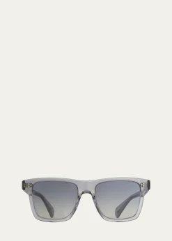 Oliver PeoplesMen's Casian Gradient-Lens Rectangle Sunglasses