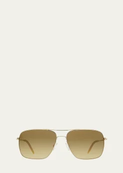 Oliver PeoplesClifton Photochromic Sunglasses, Gold