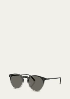 Oliver PeoplesMen's OV5183S Round Acetate Sunglasses