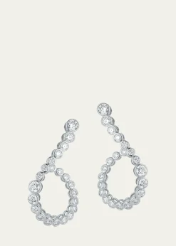 ONDYNHalo Hoop Earrings with Diamonds