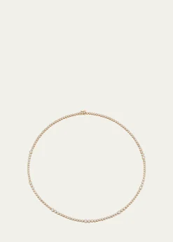 ONDYNRainsun Tennis Necklace with Diamonds, 15"L