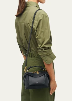 OrotonMica Mini Zip Leather Crossbody Bag