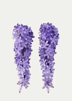 Oscar de la RentaCascading Flower Earrings