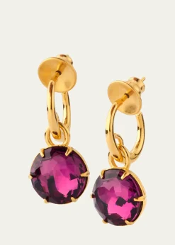 Oscar de la RentaCrystal Mini Hoop Earrings