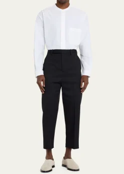 3.1 Phillip LimMen's Band-Collar Relaxed Sport Shirt
