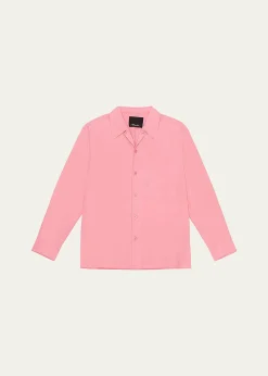 3.1 Phillip LimMen's Semi-Sheer Sport Shirt