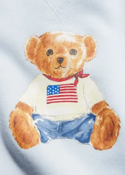Polo Ralph LaurenBoy's American Polo Bear Coverall, Sizes Newborn-12M