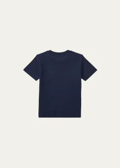 Polo Ralph LaurenBoy's Cotton Jersey Crewneck Tee, Size 2-7
