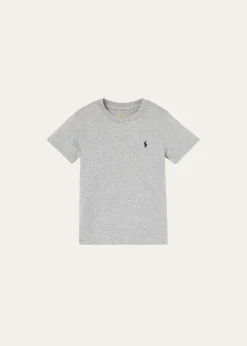 Polo Ralph LaurenBoy's Cotton Jersey Crewneck Tee, Size 2-7