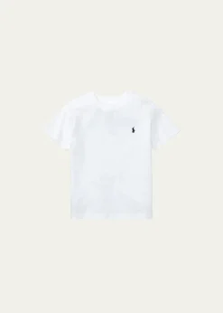 Polo Ralph LaurenBoy's Cotton Jersey Crewneck Tee, Size 2-7