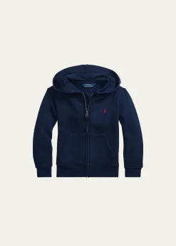 Polo Ralph LaurenBoy's Knitted Fleece Hoodie, Size 2-7