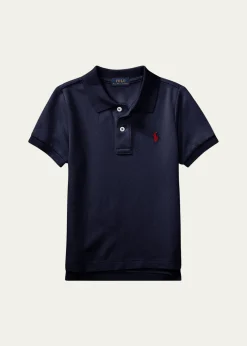 Polo Ralph LaurenBoy's Short-Sleeve Logo Embroidery Polo Shirt, Size 2-7