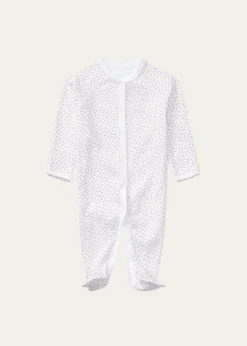 Polo Ralph LaurenFloral Print Cotton Footie Pajamas, Size Newborn-12 Months