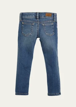 Polo Ralph LaurenGirl's Aubrie Skinny Denim Jeans, Size 2-6X