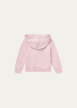Polo Ralph LaurenGirl's Drapey Terry Zip Hoodie, Size 2-6X