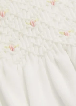 Polo Ralph LaurenGirl's Embroidered Coverall, Size 3M-12M