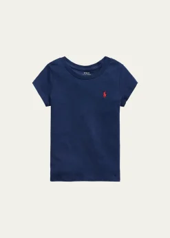 Polo Ralph LaurenGirl's Logo Embroidered T-Shirt, Size 2-6X