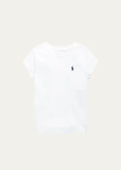 Polo Ralph LaurenGirl's Logo Embroidered T-Shirt, Size S-XL