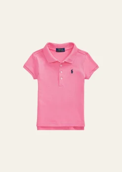 Polo Ralph LaurenGirl's Logo Embroidered Short-Sleeve Polo Shirt, Size 2-6X