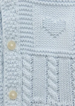Polo Ralph LaurenKid's Cardigan W/ Bear Intarsia, Size 3M-24M