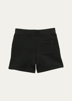 Polo Ralph LaurenKid's Embroidered Pony Fleece Shorts, Size 2T-6