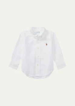 Polo Ralph LaurenOxford Chambray Shirt, Size 9-24 Months