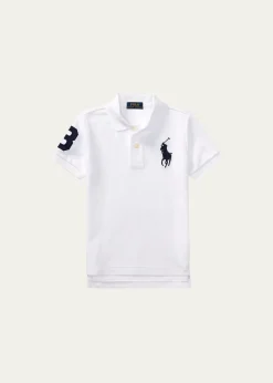 Polo Ralph LaurenBoy's Big Pony Pique Knit Polo, Size 2-7