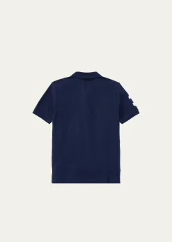 Polo Ralph LaurenBoy's Big Pony Mesh Knit Polo, Size S-XL