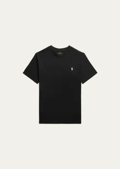 Polo Ralph LaurenBoy's Cotton Jersey Crewneck Tee, Size S-XL