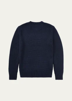 Polo Ralph LaurenBoy's Flag Intarsia Knit Sweater, Size S-L