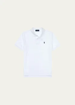 Polo Ralph LaurenBoy’s Short-Sleeve Logo Embroidery Polo Shirt, Size S-XL