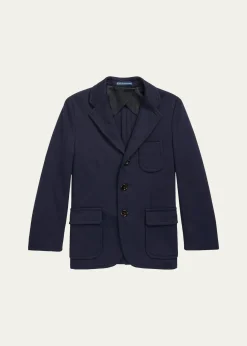 Polo Ralph LaurenBoy's Tailored Interlock Sport Coat, Size 4-7