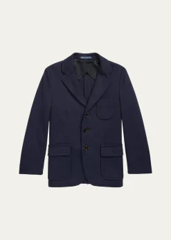 Polo Ralph LaurenBoy's Tailored Interlock Sport Coat, Size 8-16