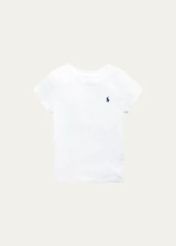 Polo Ralph LaurenGirl's Logo Embroidered T-Shirt, Size 2-6X