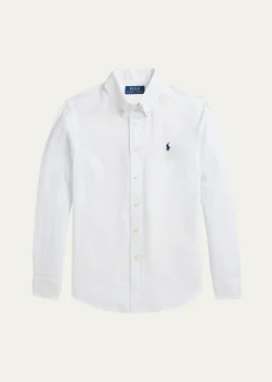 Polo Ralph LaurenLittle Boy's & Boy's Linen Shirt