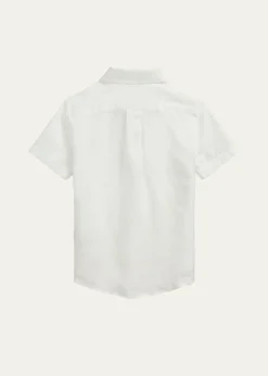 Polo Ralph LaurenLittle Boy's & Boy's Linen Short-Sleeve Shirt