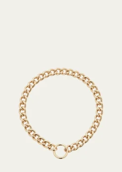 Pomellato18K Rose Gold Catene Circle Clasp Necklace