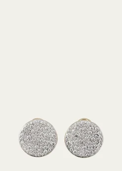 PomellatoSabbia 18k White Gold and Diamond Earrings