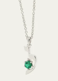 Procaccia Jewelry18K Gold Hebrew LAMED Initial Necklace