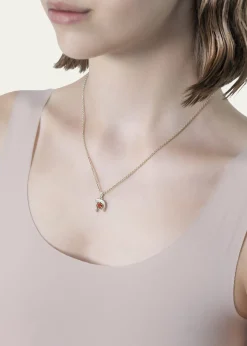 Procaccia Jewelry18K Gold Hebrew KHET Initial Necklace