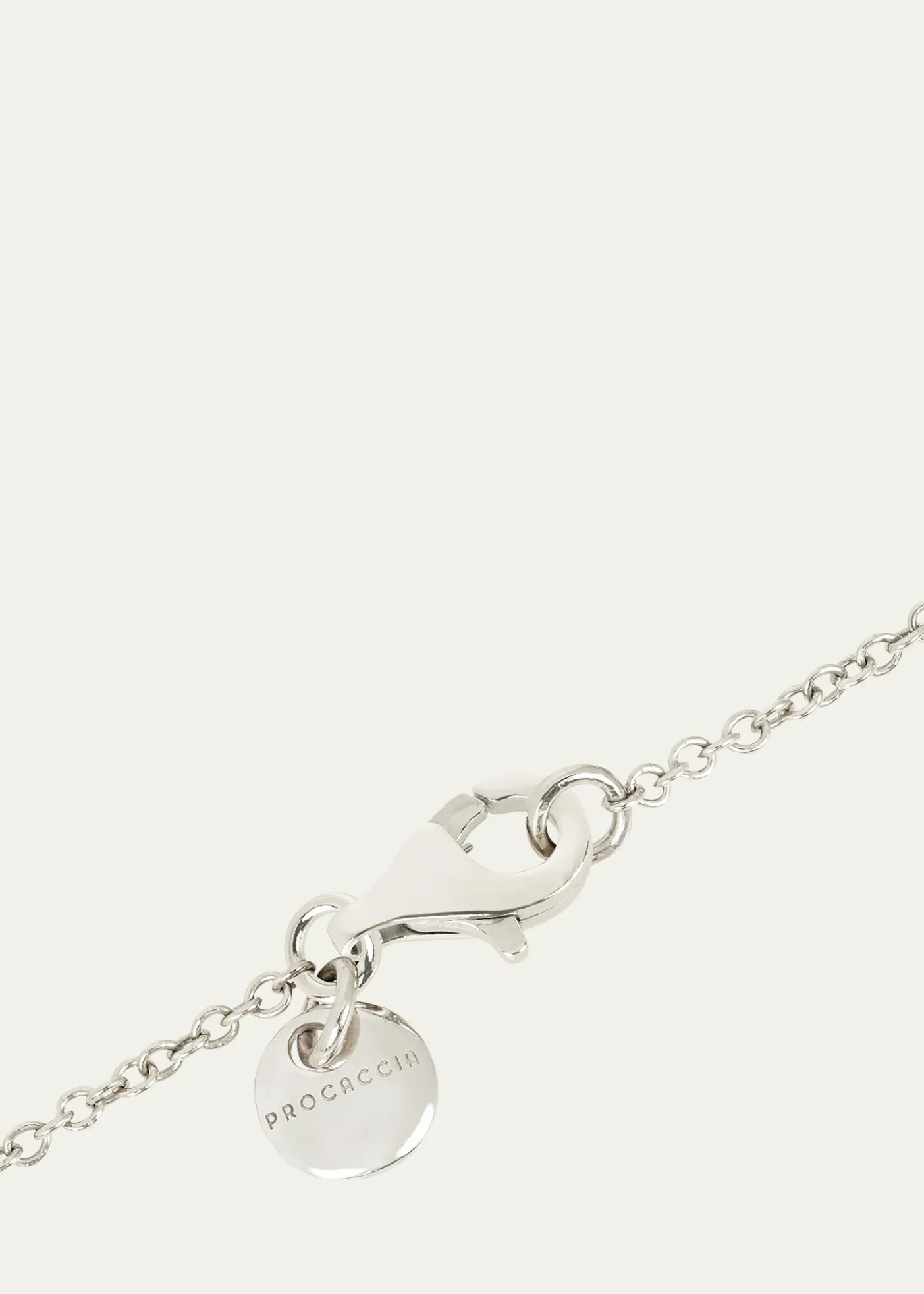 Procaccia Jewelry18K Gold Hebrew KHET Initial Necklace