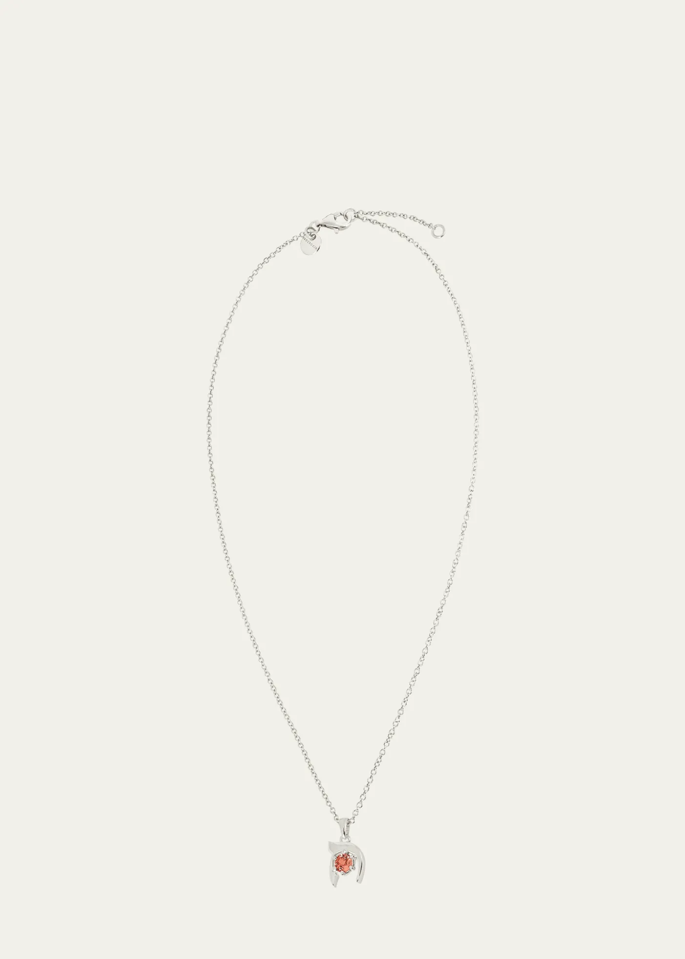 Procaccia Jewelry18K Gold Hebrew KHET Initial Necklace