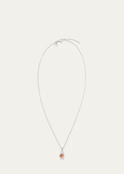 Procaccia Jewelry18K Gold Hebrew NUN Initial Necklace
