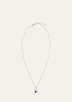 Procaccia Jewelry18K Gold Hebrew HEI Initial Necklace